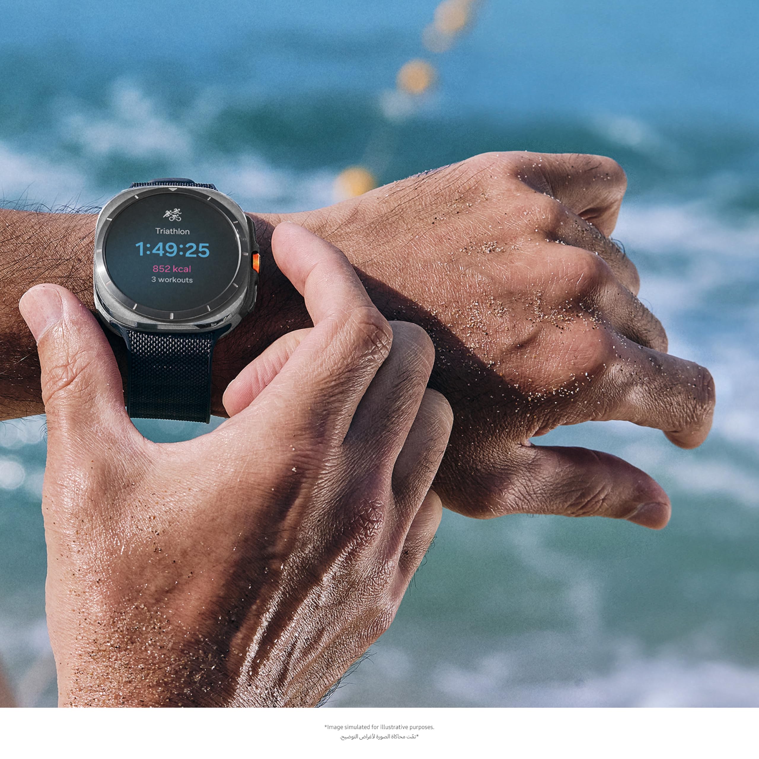 ساعة ذكية Watch Ultra، 47 مم، LTE، مراقبة الصحة، تتبع اللياقة البدنية ساعة ذكية Watch Ultra، 47 مم، LTE، مراقبة الصحة، تتبع اللياقة البدنية