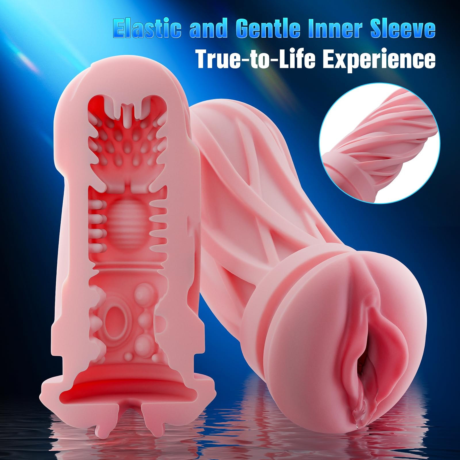 EINSEO Male Masturbator Sex Toys for Men - Thrusting Male Stroker with 360° Heating, 5-Speed Smooth Motion Blowjob Adult Men's Sex Toy, Silent Brushless Motor, Pocket Pussy Sleeve Erotic Massage Kits EINSEO Male Masturbator Sex Toys for Men - Thrusting Male Stroker with 360° Heating, 5-Speed Smooth Motion Blowjob Adult Men's Sex Toy, Silent Brushless Motor, Pocket Pussy Sleeve Erotic Massage Kits
