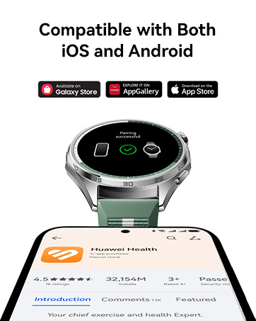 تتميز ساعة Huawei WATCH GT 6 الذكية مقاس 46 مم بعمر بطارية يصل إلى 21 يومًا. تتميز ساعة Huawei WATCH GT 6 الذكية مقاس 46 مم بعمر بطارية يصل إلى 21 يومًا.