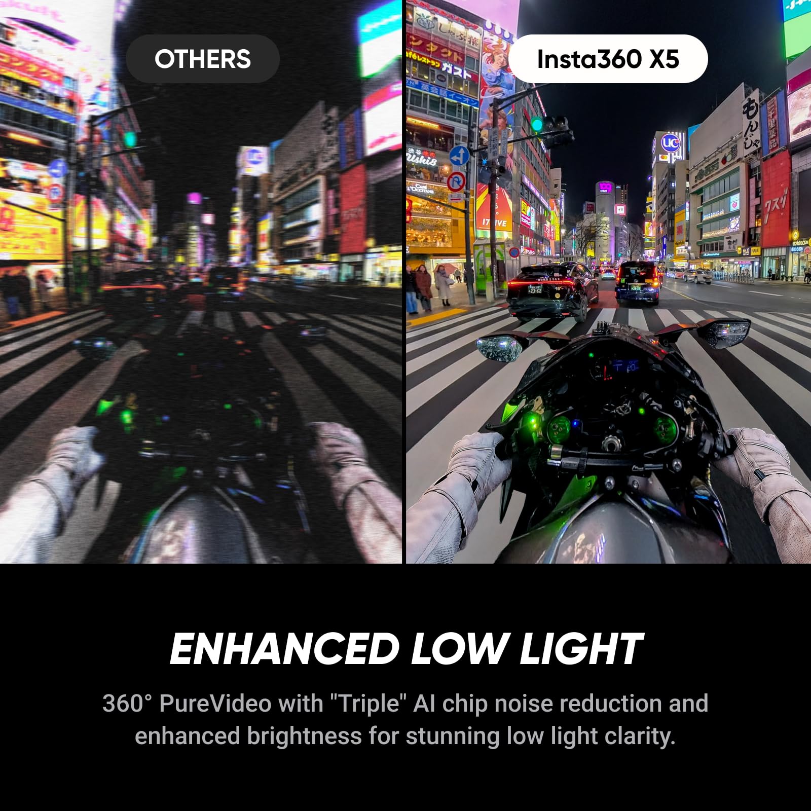 حزمة X5 - كاميرا أكشن مقاومة للماء 360 درجة بدقة 8K، فيديو بزاوية واسعة، عمر بطارية يصل إلى 135 دقيقة، تحرير الذكاء الاصطناعي، تثبيت الصورة، الرياضة، السفر