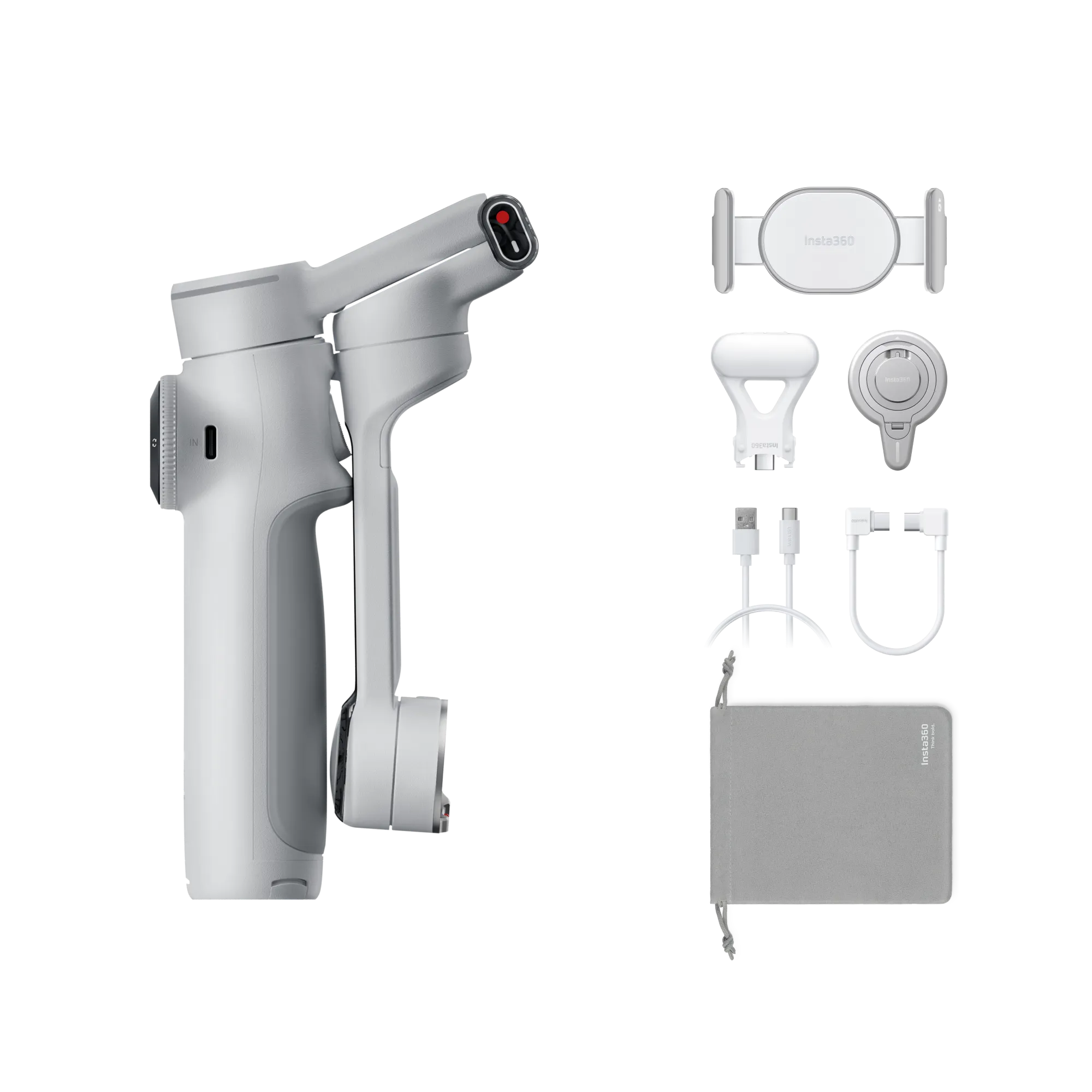 مجموعة فلو 2 برو القياسية | جيمبال هاتف AI القابل للطي، تتبع في أكثر من 200 تطبيق مع قاعدة آبل، تتبع متعدد الأشخاص، تتبع بان 360º، حامل ثلاثي القوائم/عصا سيلفي مدمجة