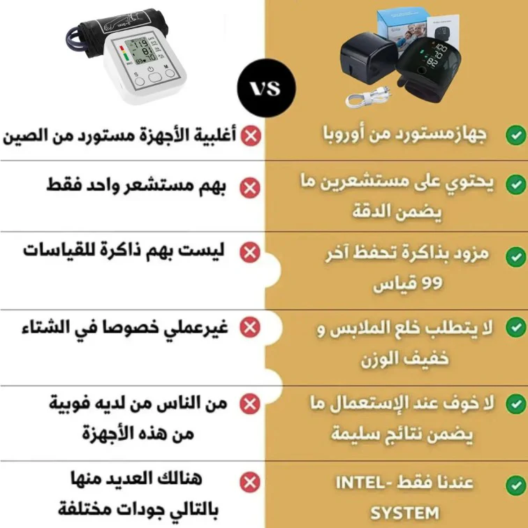 جهاز قياس ضغط الدم المحمول جهاز قياس ضغط الدم المحمول