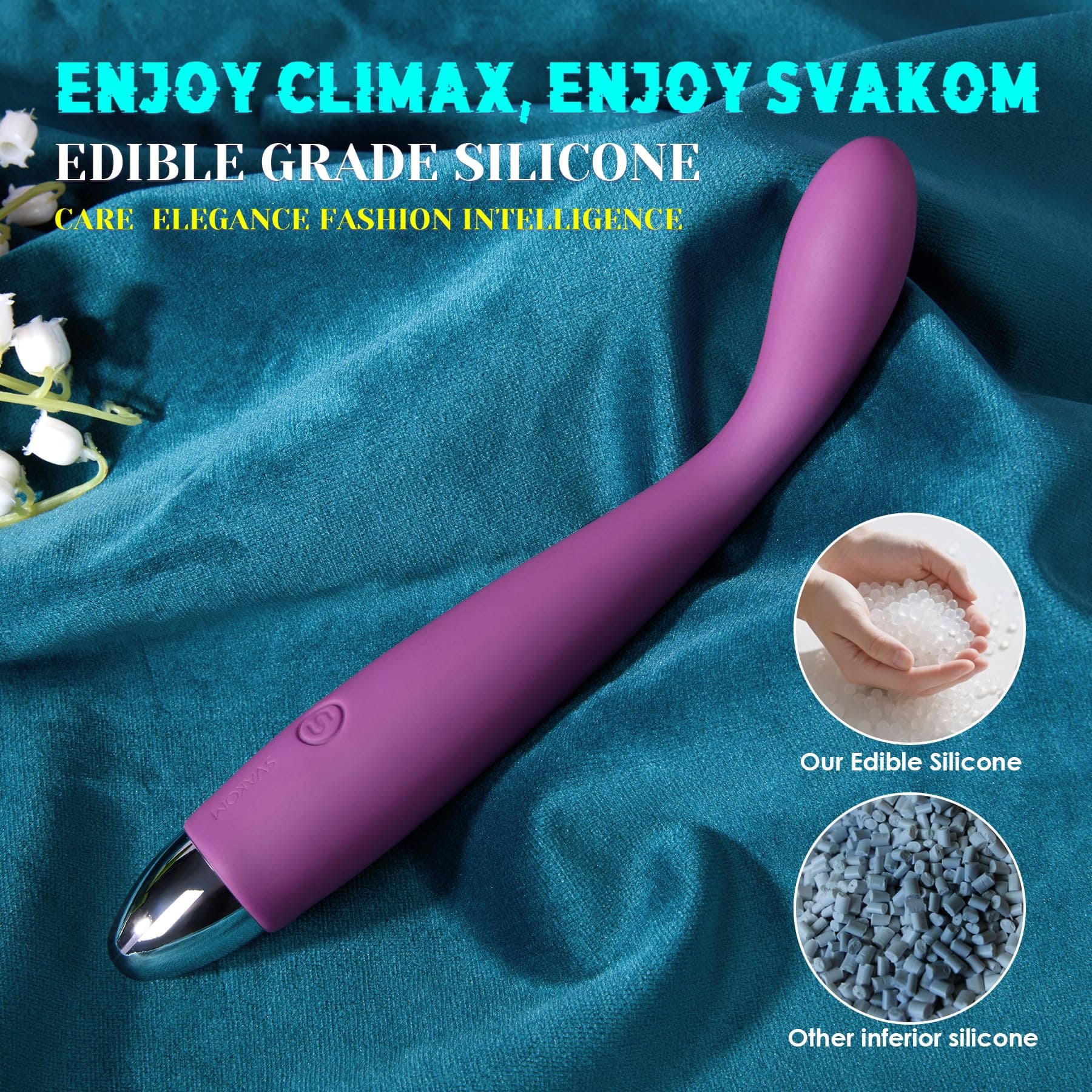 ألعاب جنسية على شكل أصابع من SVAKOM COCO، هزاز على شكل قضيب ألعاب جنسية على شكل أصابع من SVAKOM COCO، هزاز على شكل قضيب