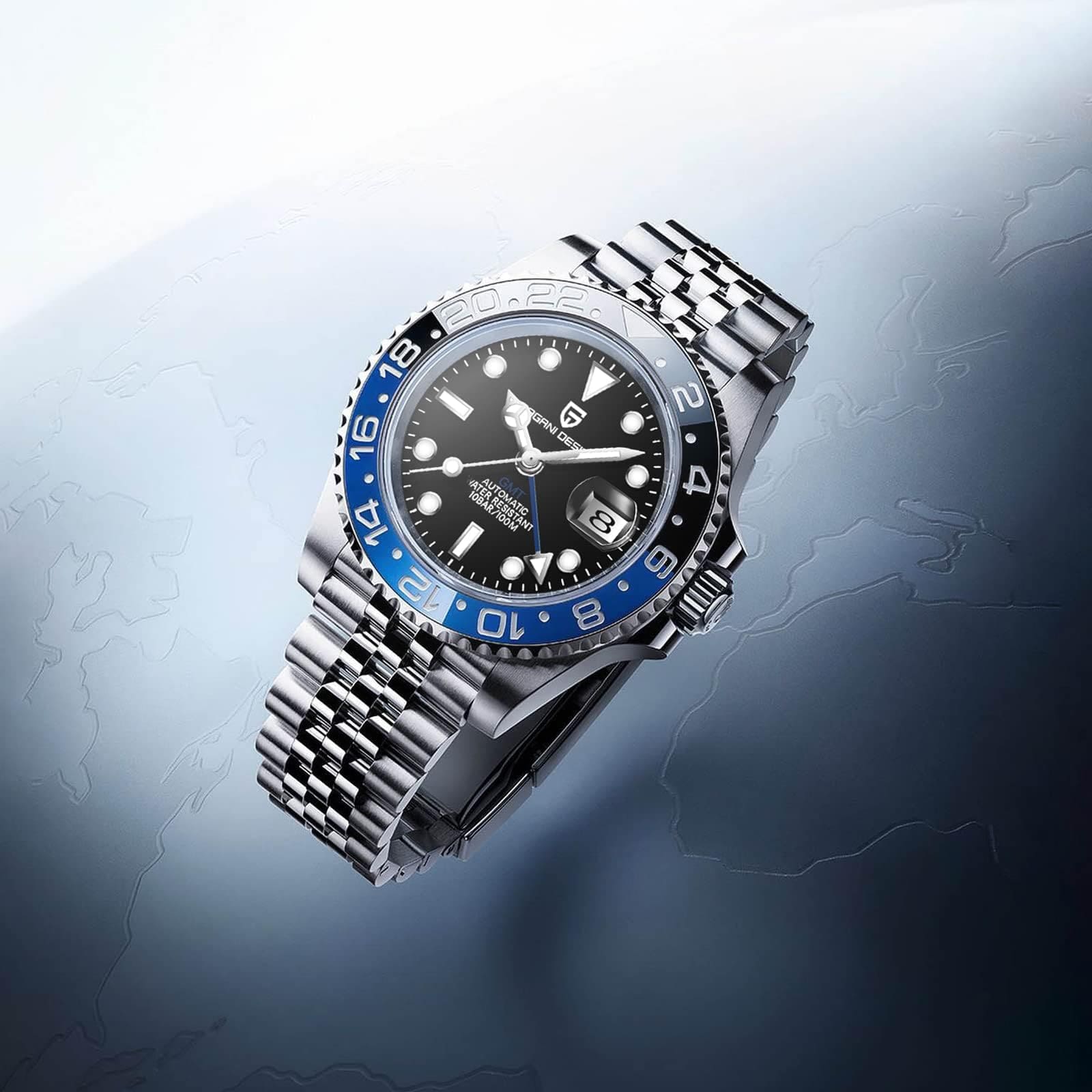ساعات GMT للرجال أوتوماتيكية ساعات GMT للرجال أوتوماتيكية
