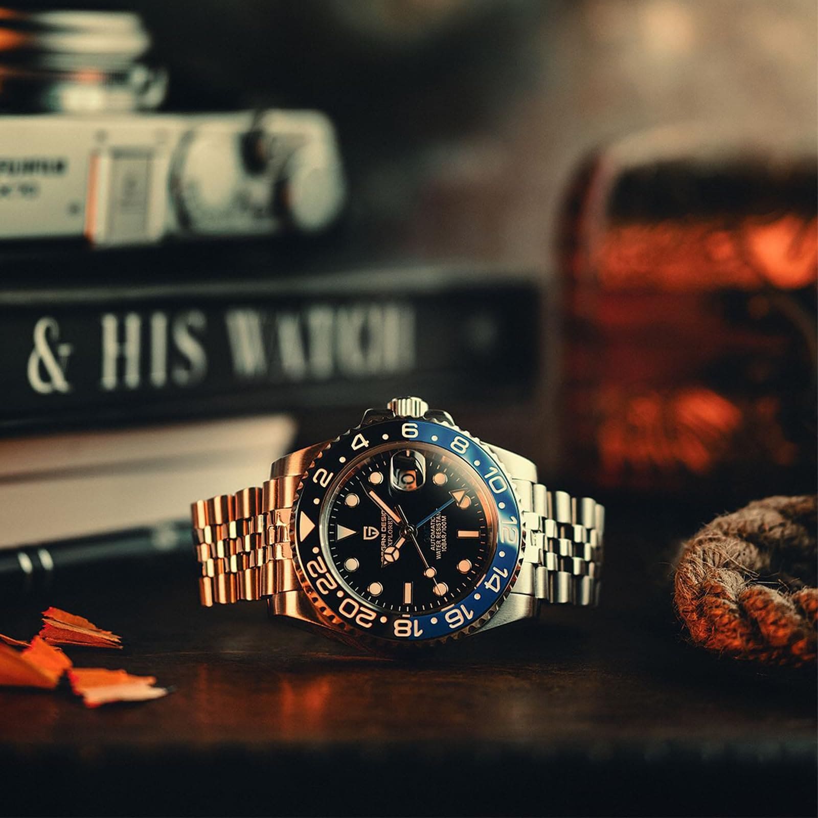 ساعات GMT للرجال أوتوماتيكية ساعات GMT للرجال أوتوماتيكية