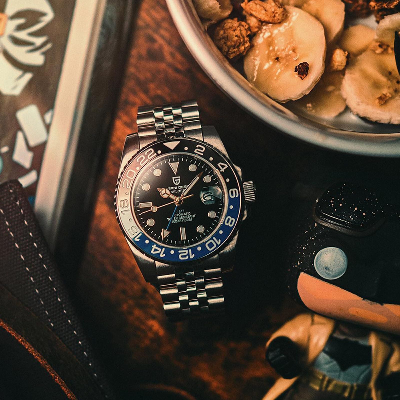 ساعات GMT للرجال أوتوماتيكية ساعات GMT للرجال أوتوماتيكية