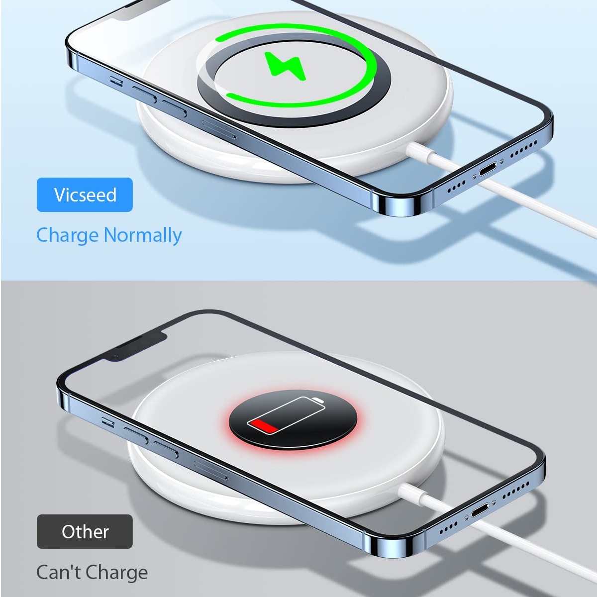 حامل سيارة VICSEED بتقنية MagSafe