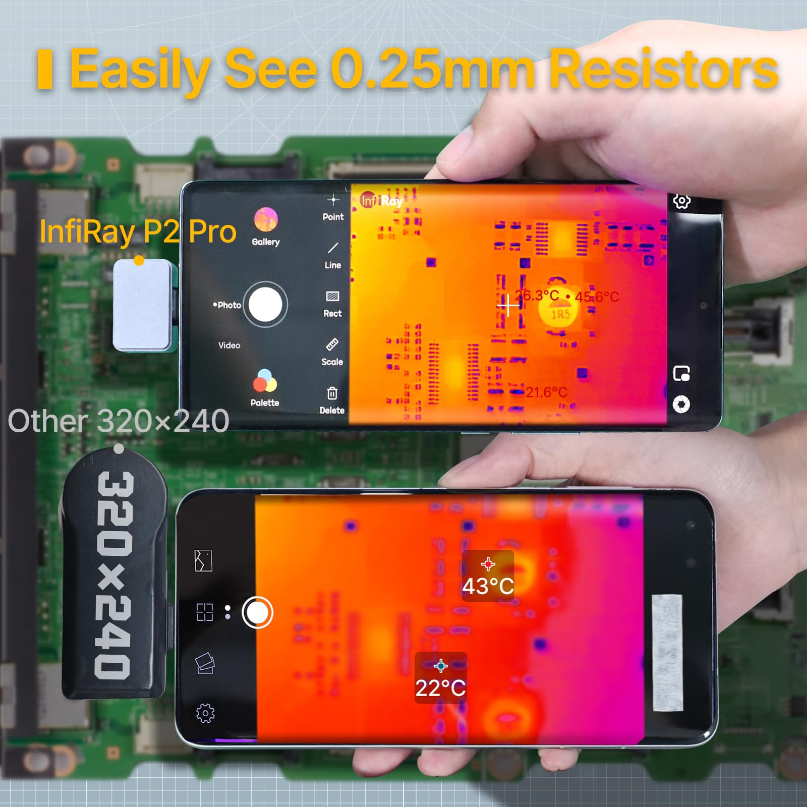 InfiRay P2 Pro Thermal Imaging Camera InfiRay P2 Pro Thermal Imaging Camera