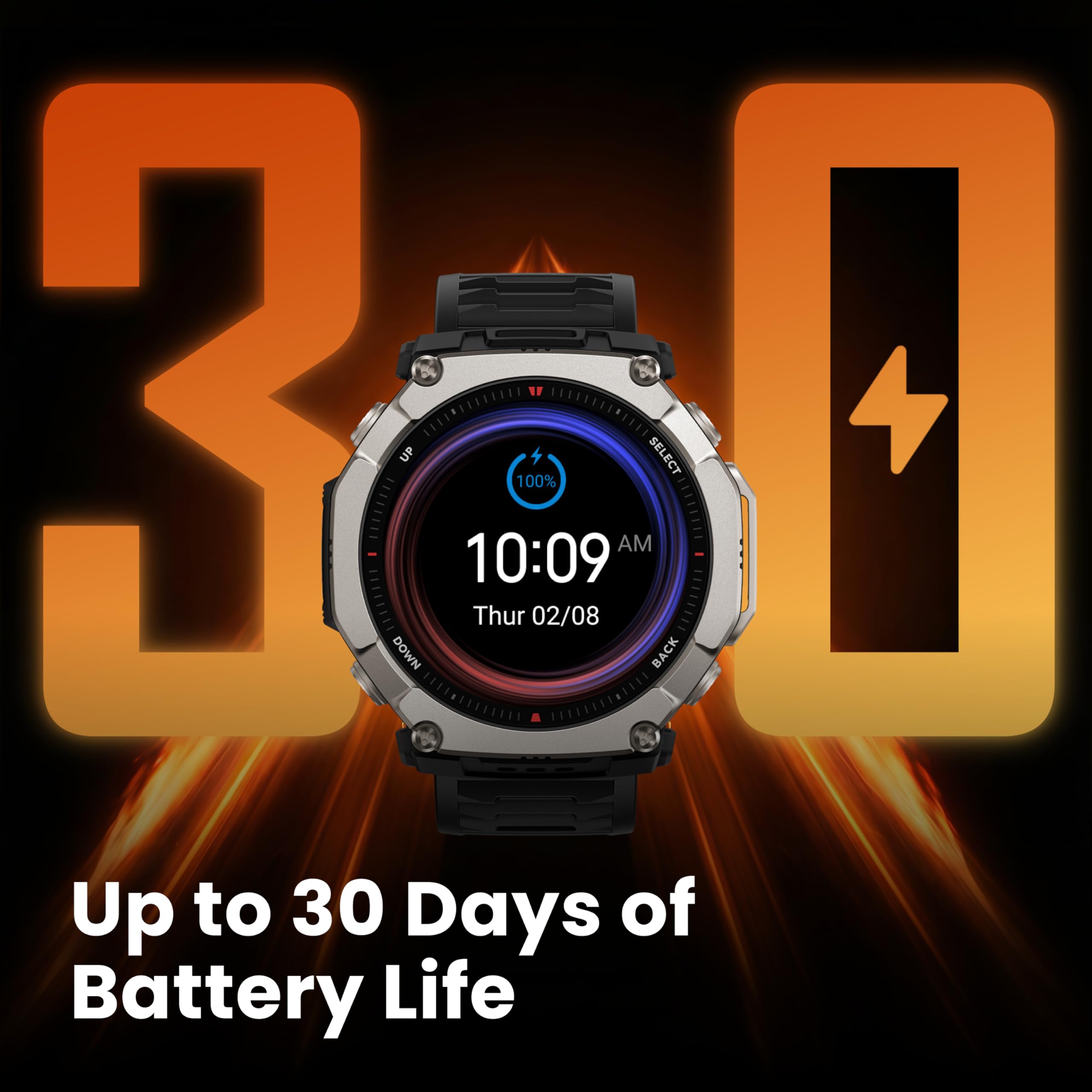Amazfit T-Rex Ultra 2 Dual-Band GPS Outdoor Smartwatch, Amazfit T-Rex Ultra 2 Dual-Band GPS Outdoor Smartwatch,