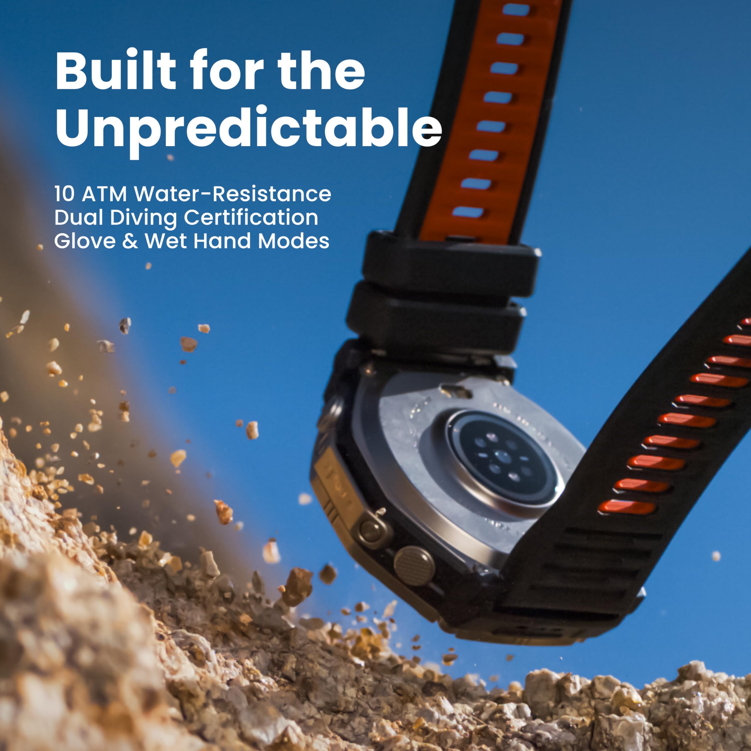 Amazfit T-Rex Ultra 2 Dual-Band GPS Outdoor Smartwatch, Amazfit T-Rex Ultra 2 Dual-Band GPS Outdoor Smartwatch,