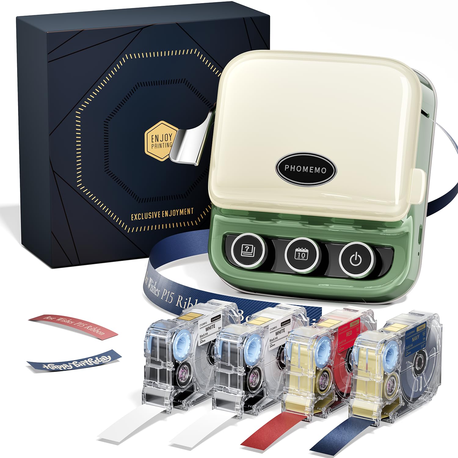 Phomemo P15 Ribbon Label Printer