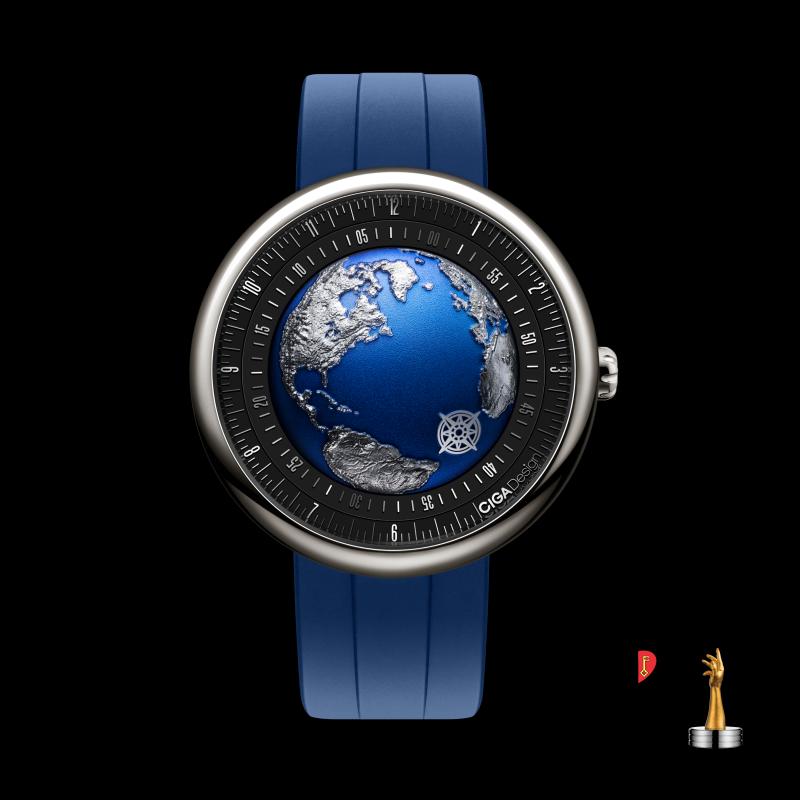 Atlantic-themed automatic watch