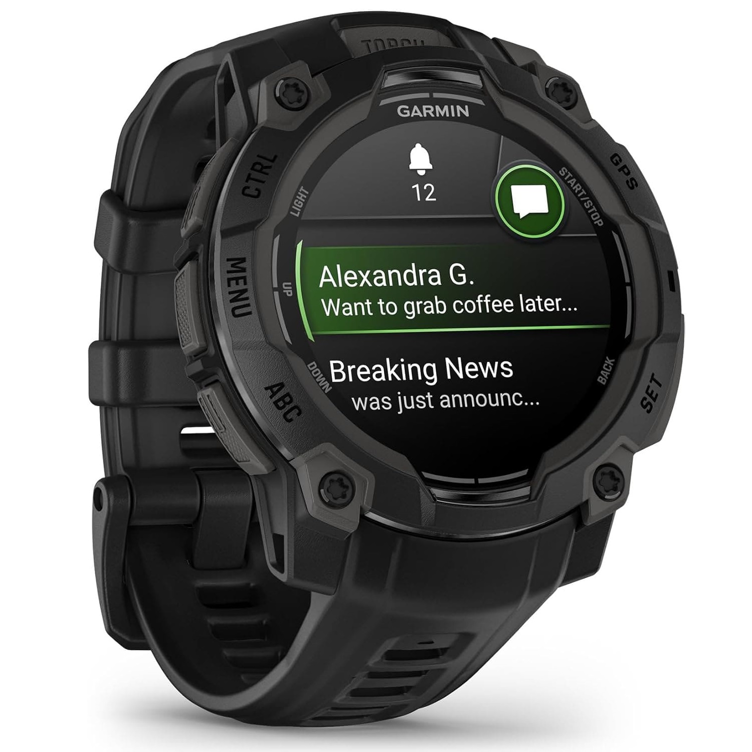 Garmin Instinct® 3 AMOLED, Rugged GPS Smartwatch Garmin Instinct® 3 AMOLED, Rugged GPS Smartwatch