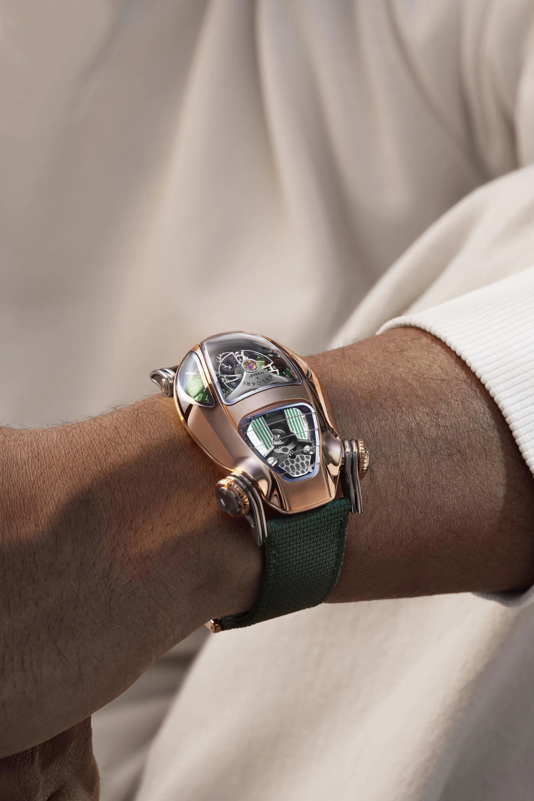 MB&F x Bvlgari LM FlyingT Allegra Watch